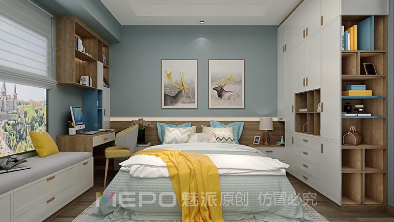 儿童房实木家具定制推荐